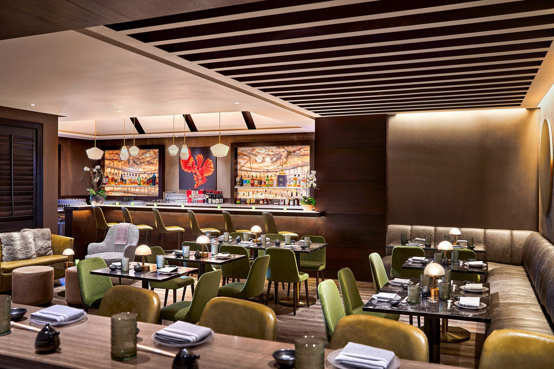 The Ritz-Carlton, Bachelor Gulch Resort - Avon, CO, USA - Sakaba Restaurant Interior