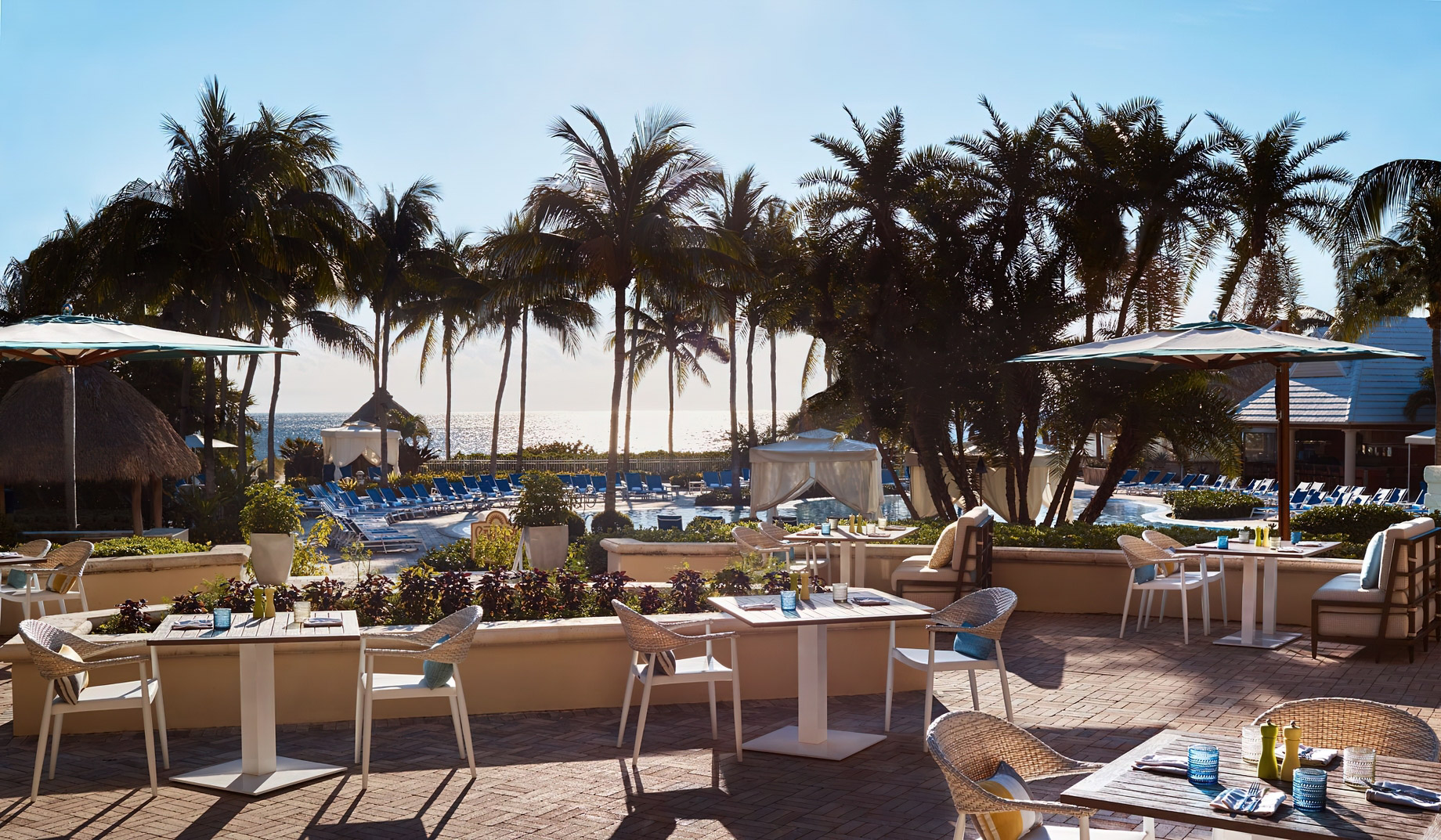 The Ritz-Carlton Key Biscayne, Miami Hotel – Miami, FL, USA – Outdoor Restaurant Patio