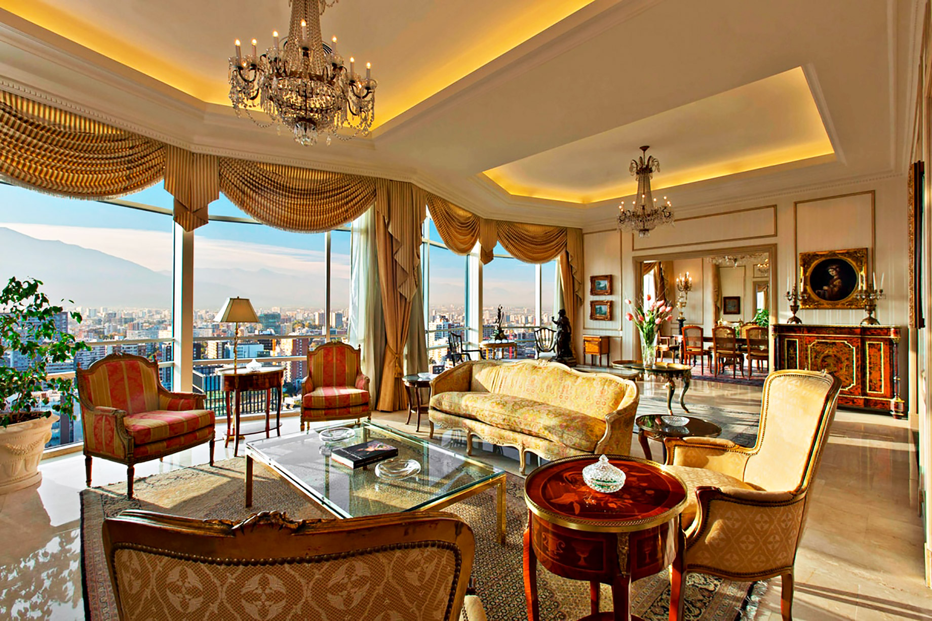 Sheraton Santiago Hotel - Santiago, Chile - Presidential Living Room