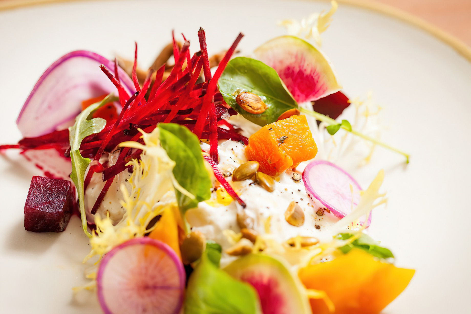 The Ritz-Carlton Key Biscayne, Miami Hotel - Miami, FL, USA - Lightkeepers Restaurant Beets Burrata