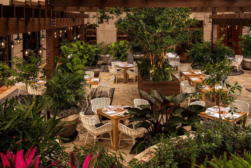 The Ritz-Carlton Coconut Grove, Miami Hotel - Miami, FL, USA - Isabelle's Grill Room & Garden Restaurant Terrace
