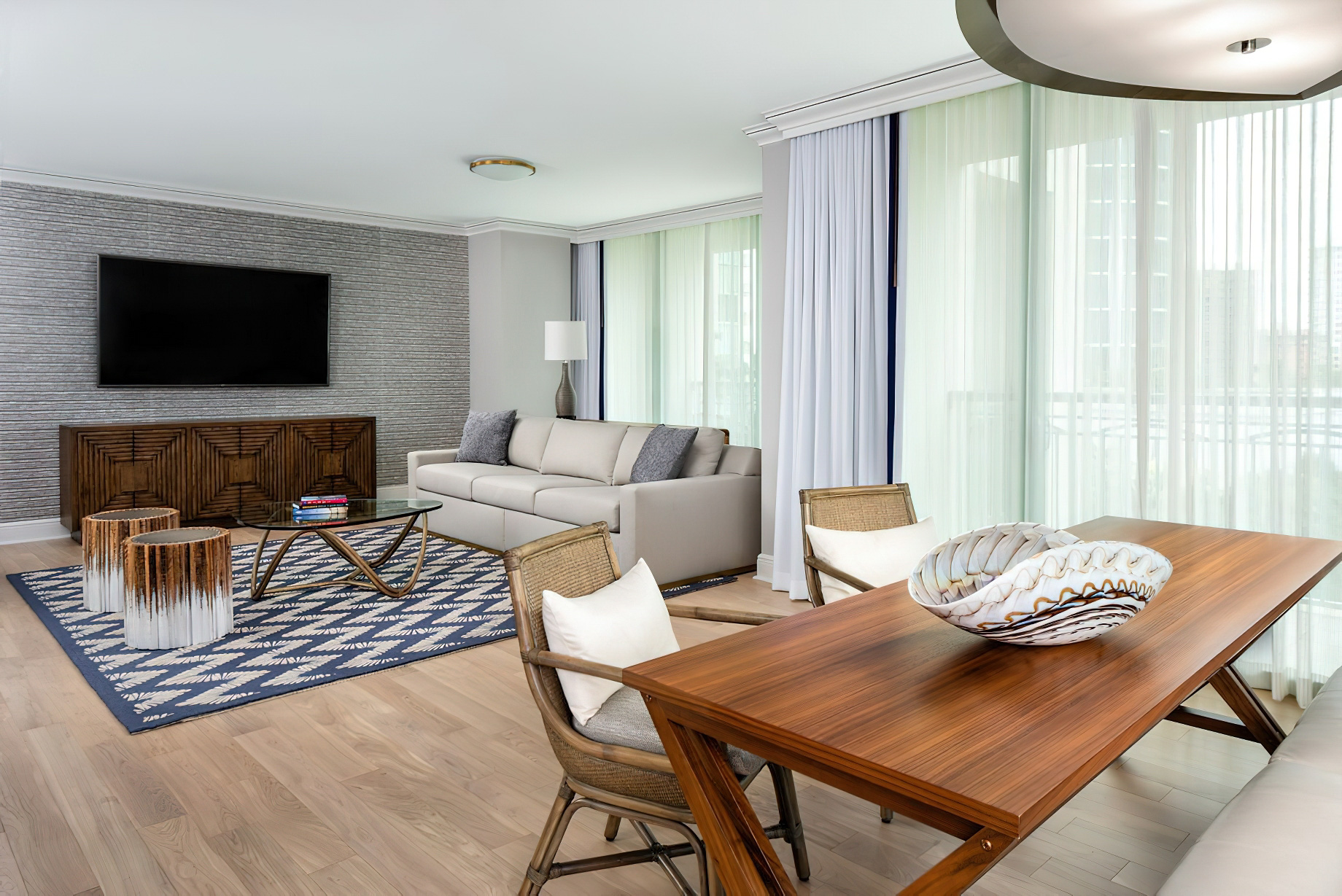 The Ritz-Carlton Coconut Grove, Miami Hotel – Miami, FL, USA – City View Suite Living Area