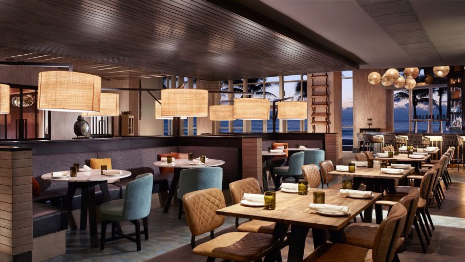 The Ritz-Carlton, Fort Lauderdale Hotel - Fort Lauderdale, FL, USA - Burlock Coast Restaurant Interior