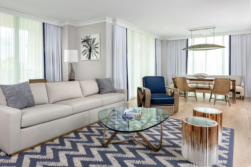 The Ritz-Carlton Coconut Grove, Miami Hotel - Miami, FL, USA - City View Suite Living Room
