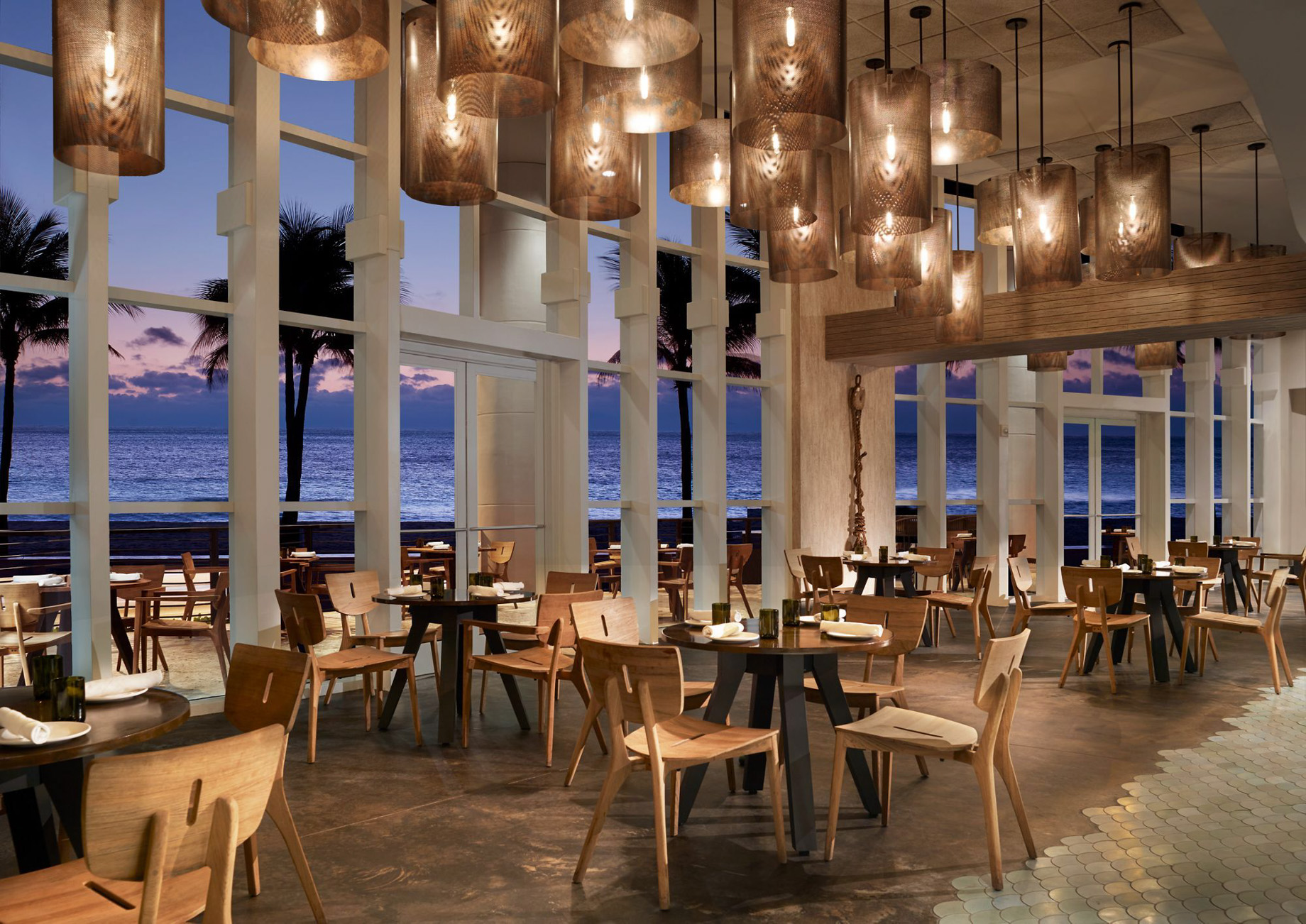 The Ritz-Carlton, Fort Lauderdale Hotel – Fort Lauderdale, FL, USA – Burlock Coast Restaurant Seating