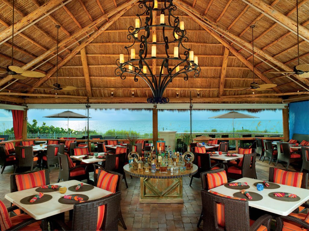 The Ritz-Carlton Key Biscayne, Miami Hotel - Miami, FL, USA - Cantina Beach Restaurant Interior