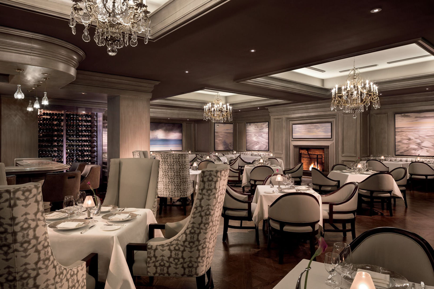 The Ritz-Carlton, Naples Resort – Naples, FL, USA – The Grill Reataurant Tables