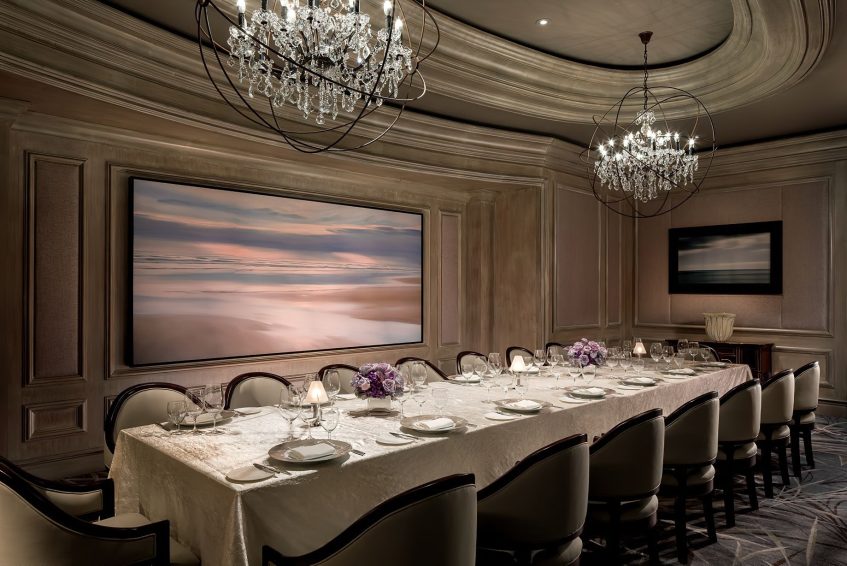 The Ritz-Carlton, Naples Resort - Naples, FL, USA - The Grill Reataurant Table