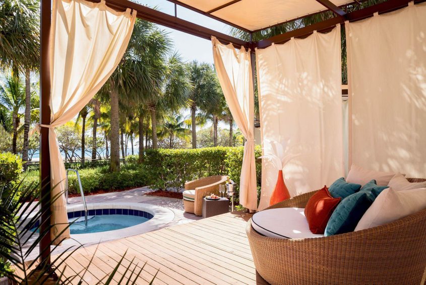 The Ritz-Carlton Bal Harbour, Miami Resort - Bal Harbour, FL, USA - Private Cabana