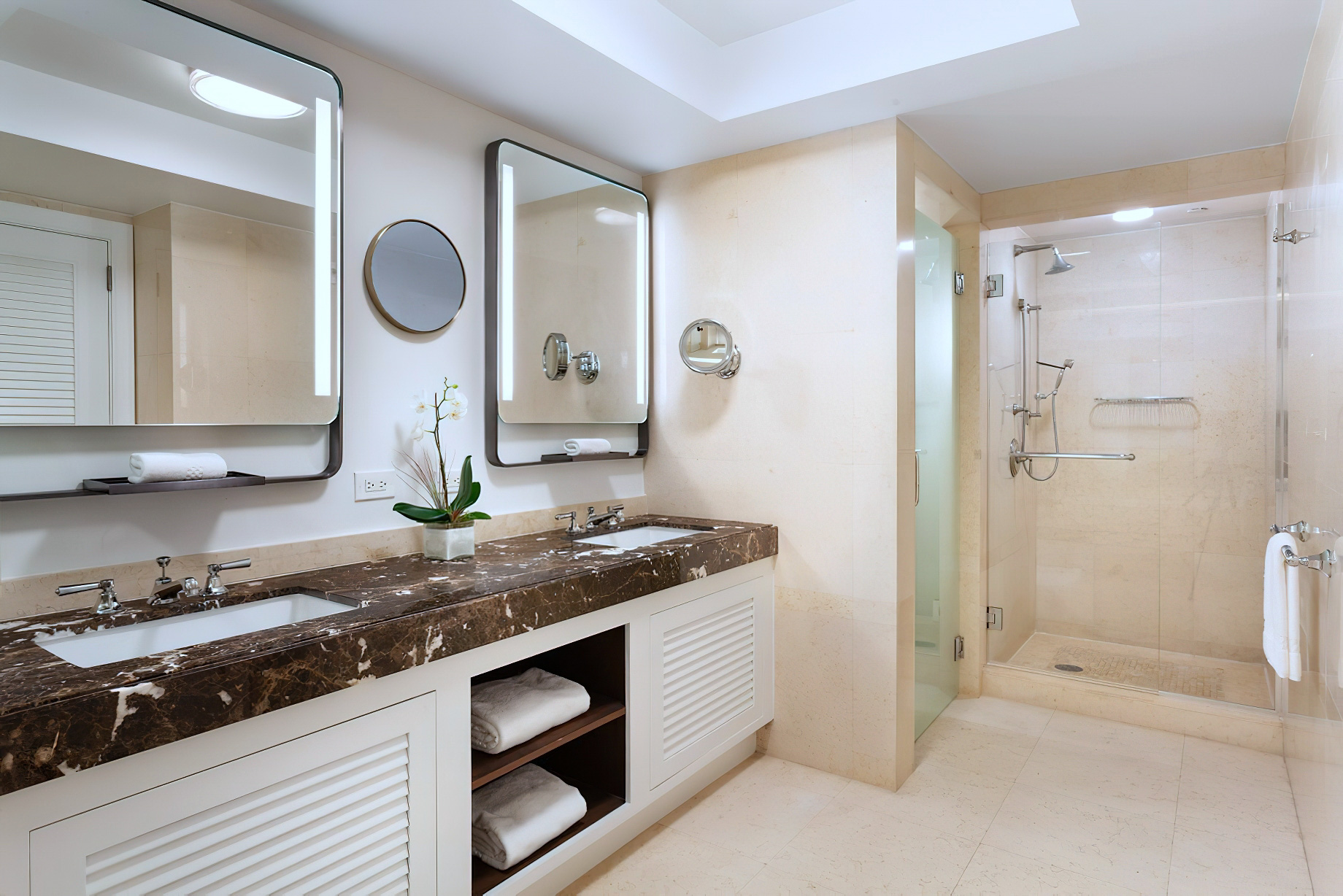 The Ritz-Carlton, Fort Lauderdale Hotel – Fort Lauderdale, FL, USA – Oceanfront Suite Bathroom