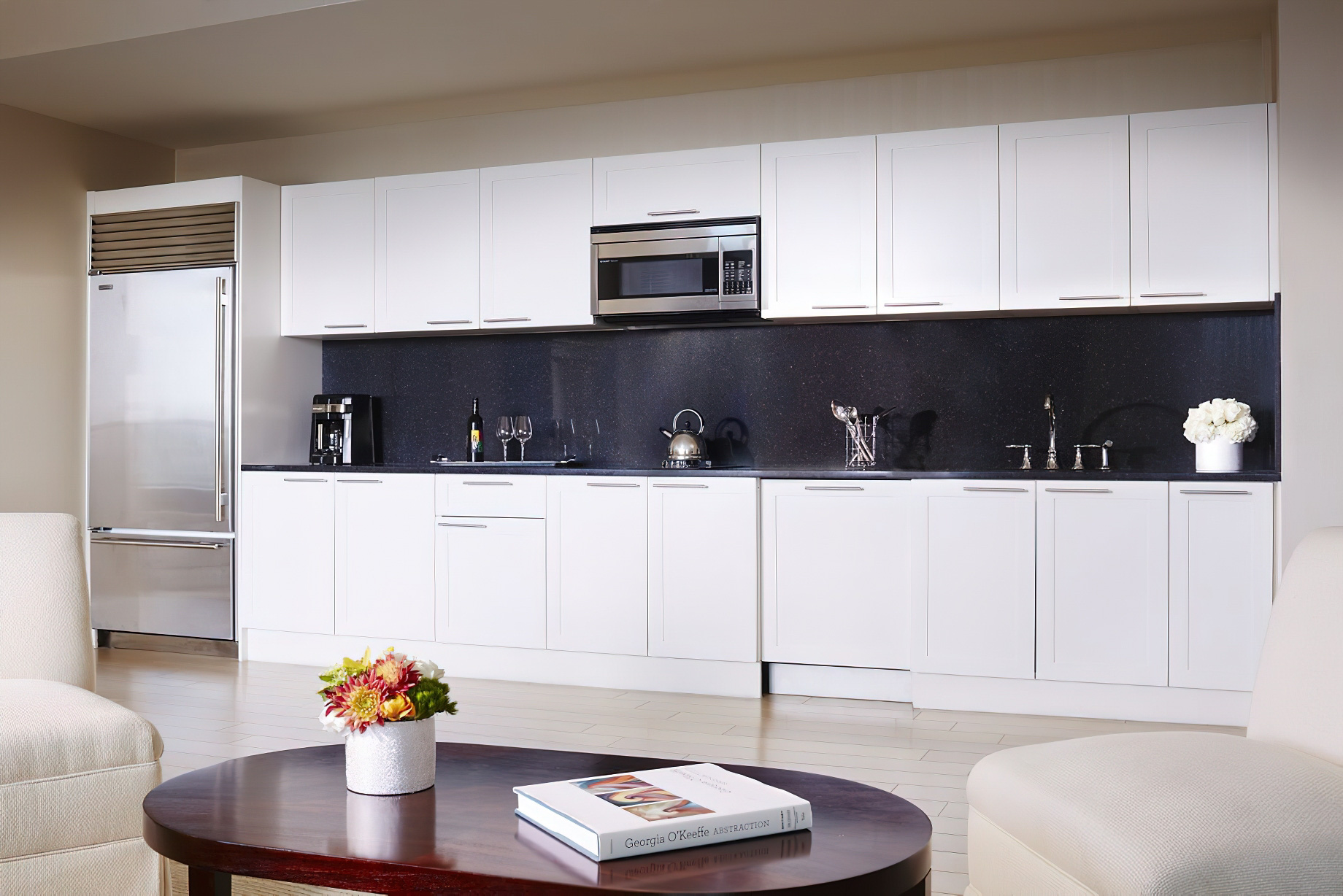 The Ritz-Carlton, Fort Lauderdale Hotel - Fort Lauderdale, FL, USA - One Bedroom Intercoastal Residential Suite Kitchen