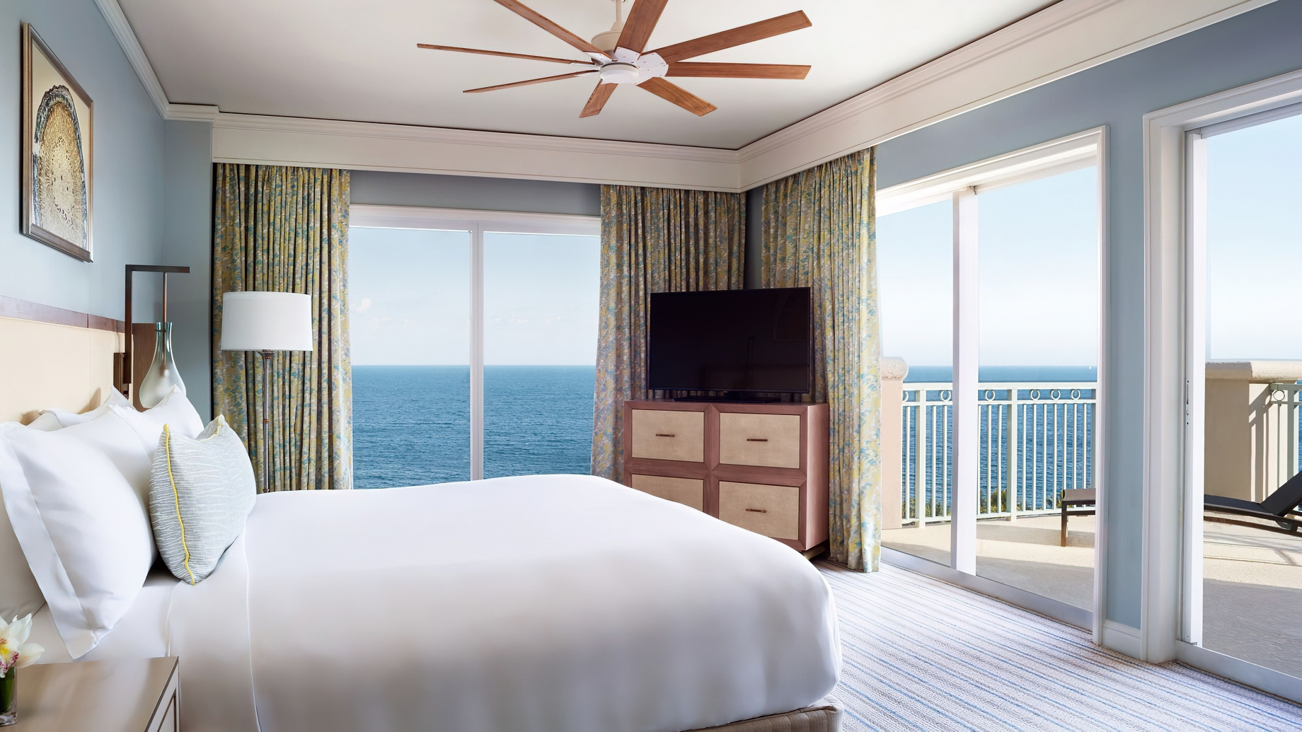 The Ritz-Carlton Key Biscayne, Miami Hotel – Miami, FL, USA – Ritz-Carlton Suite Master Bedroom