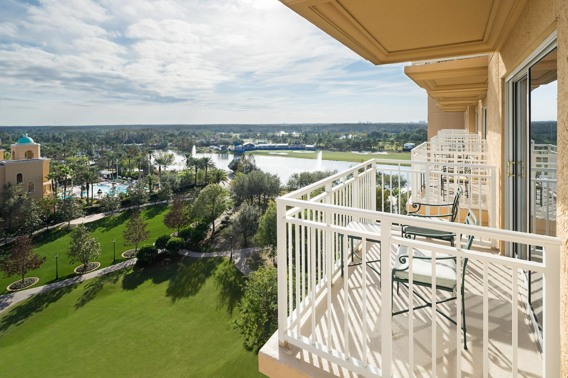 The Ritz-Carlton Orlando, Grande Lakes Resort – Orlando, FL, USA – Guest Balcony View