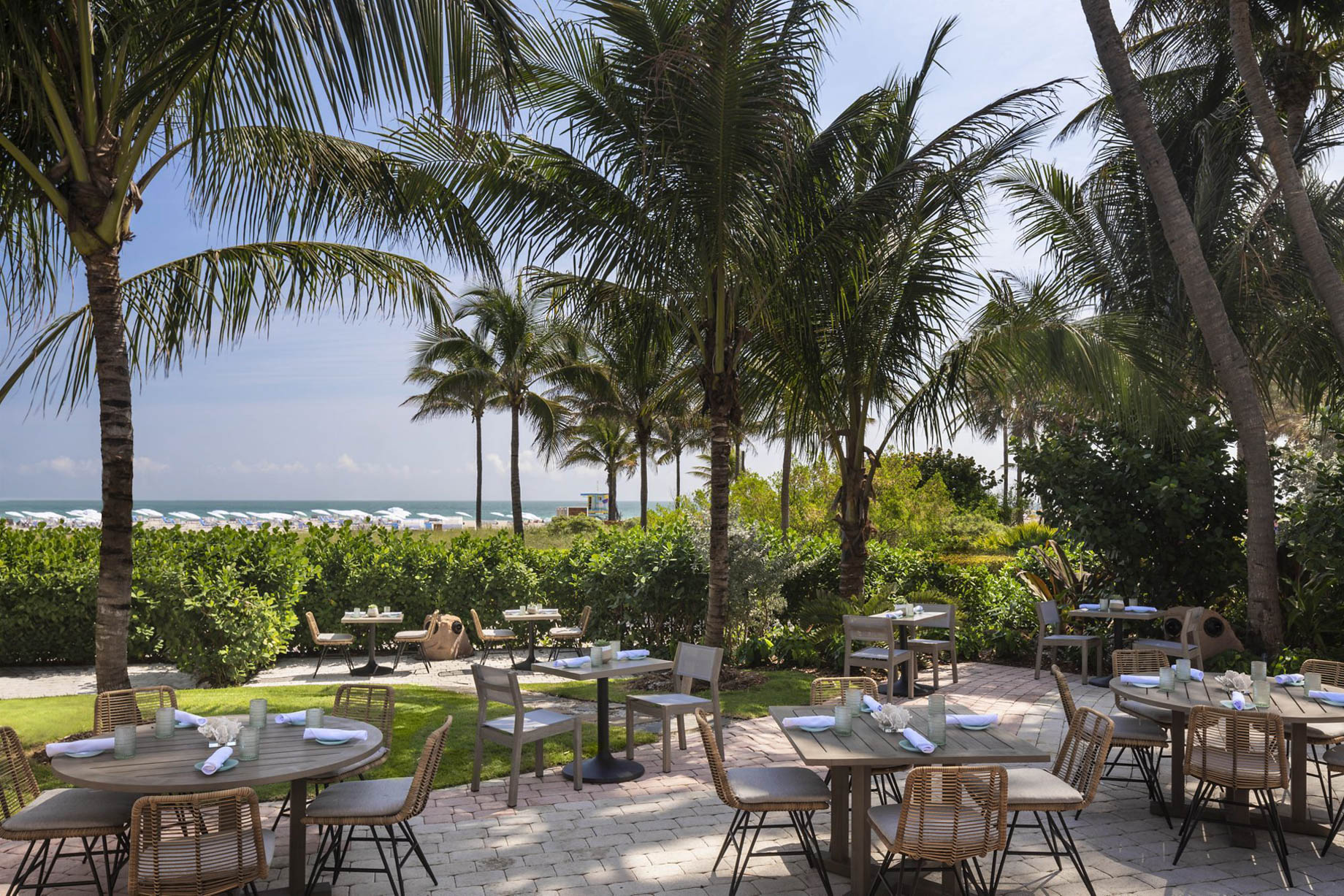 The Ritz-Carlton, South Beach Hotel – Miami Beach, FL, USA – DiLido Beach Club Restaurant