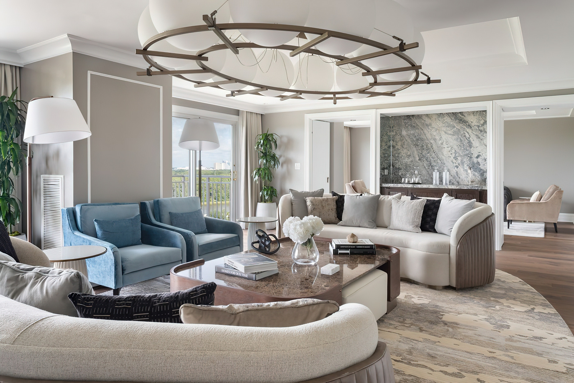 The Ritz-Carlton Orlando, Grande Lakes Resort – Orlando, FL, USA – Royal Suite Living Room