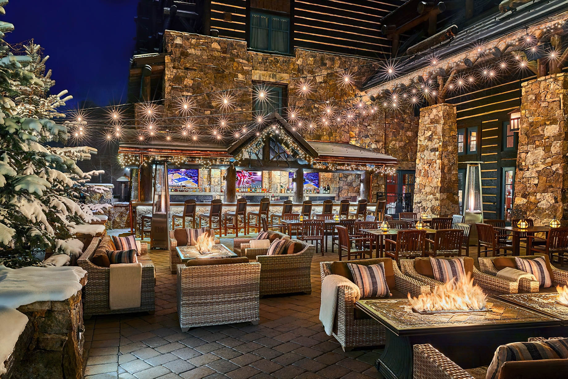 The Ritz-Carlton, Bachelor Gulch Resort – Avon, CO, USA – WYLD Restaurant Outdoor Terrace