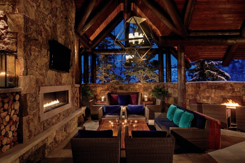 The Ritz-Carlton, Bachelor Gulch Resort - Avon, CO, USA - Fireplace Lounge
