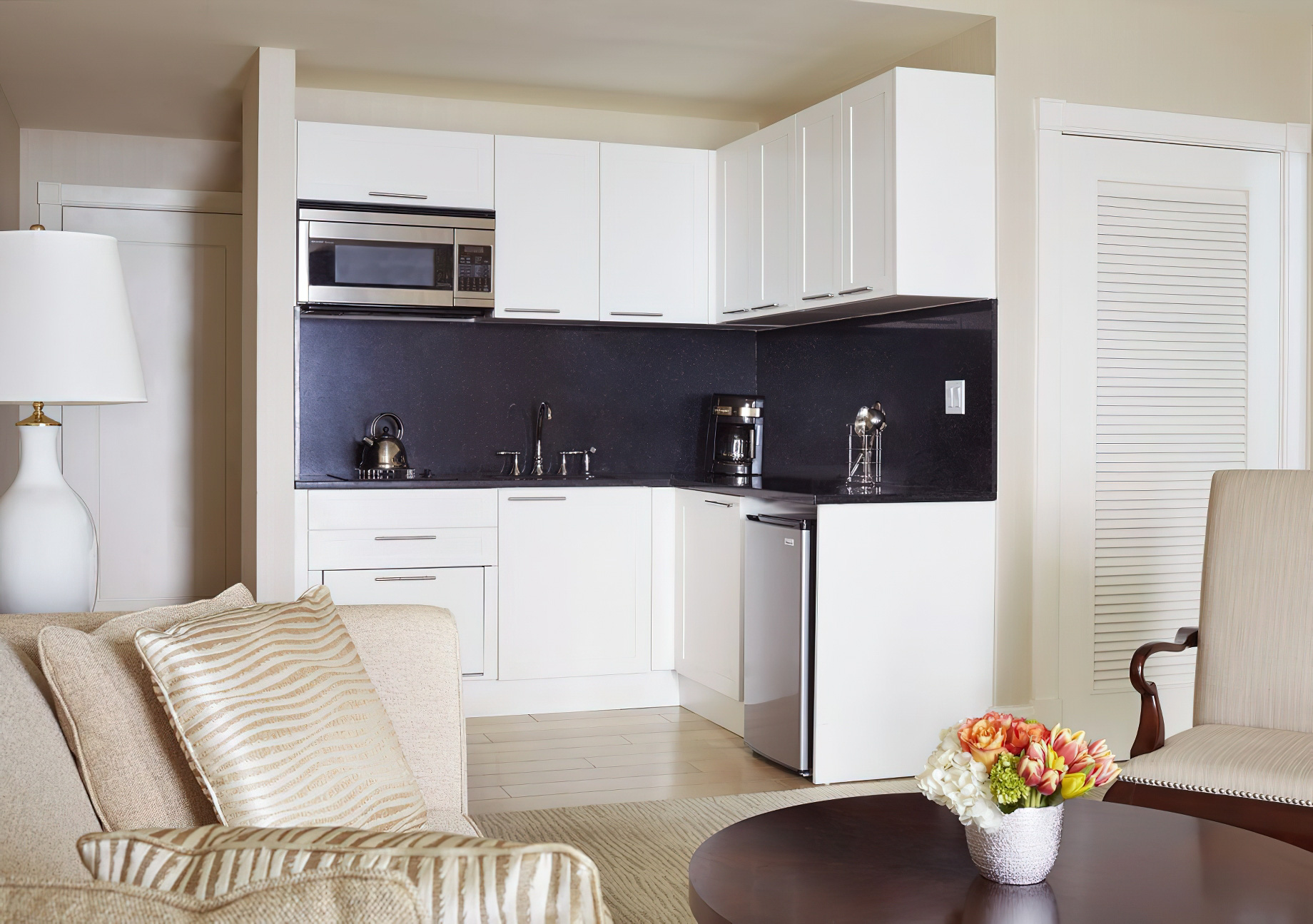 The Ritz-Carlton, Fort Lauderdale Hotel – Fort Lauderdale, FL, USA – One Bedroom Oceanfront Residential Suite Kitchen