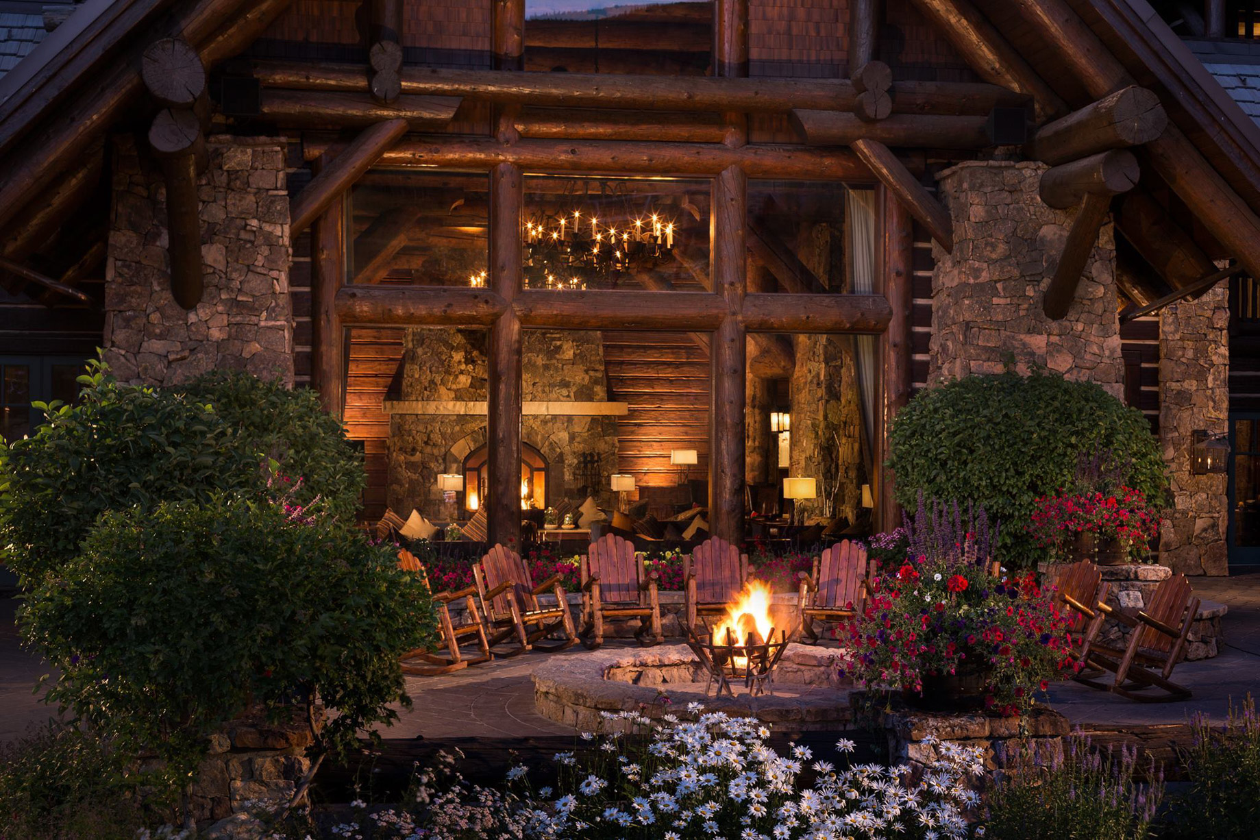 The Ritz-Carlton, Bachelor Gulch Resort - Avon, CO, USA - Outdoor Firepit