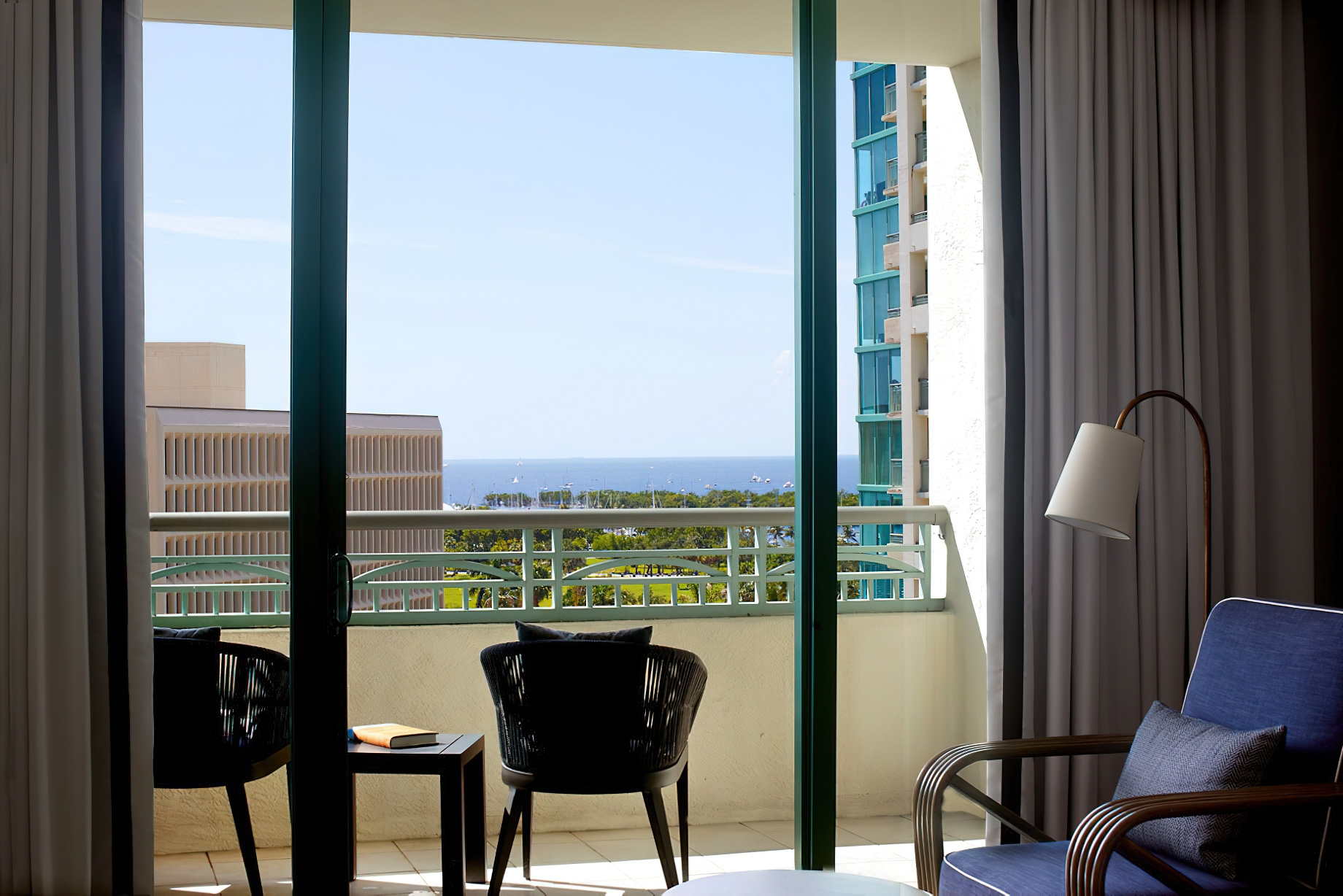 The Ritz-Carlton Coconut Grove, Miami Hotel - Miami, FL, USA - Deluxe Partial Bay View Room Balcony