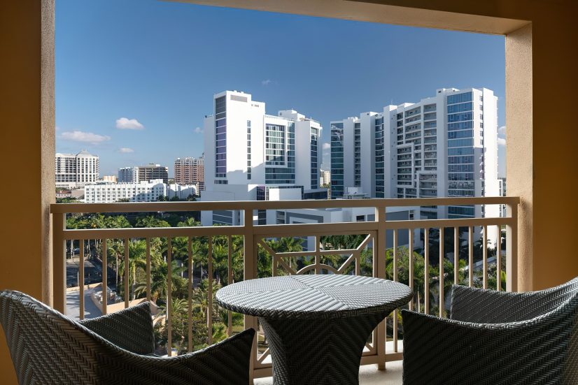 The Ritz-Carlton, Sarasota Hotel - Sarasota, FL, USA - Club Resort View Room Balcony