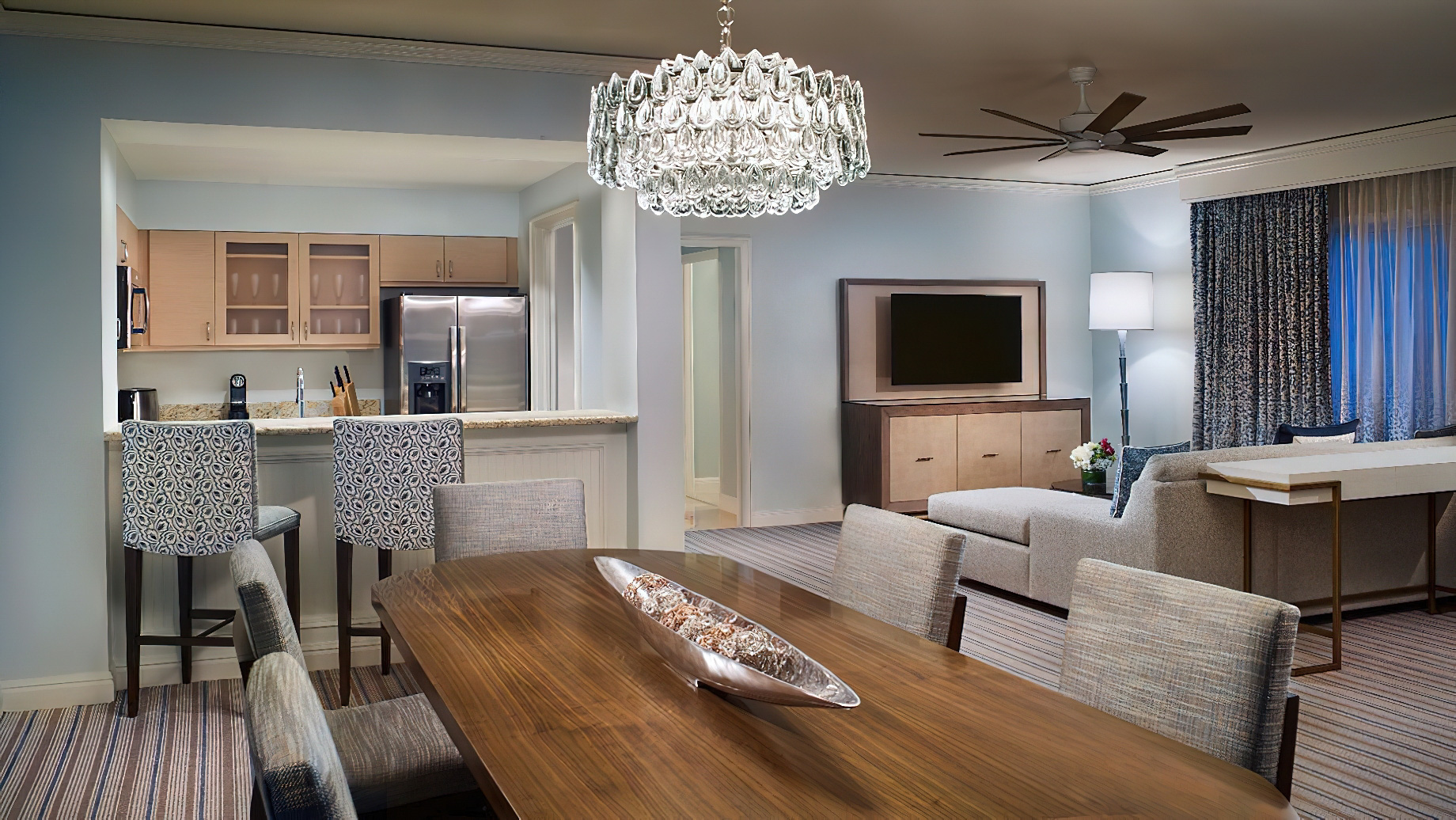 The Ritz-Carlton Key Biscayne, Miami Hotel - Miami, FL, USA - Ritz-Carlton Suite Dining Area- 1840-standard-width-5000px