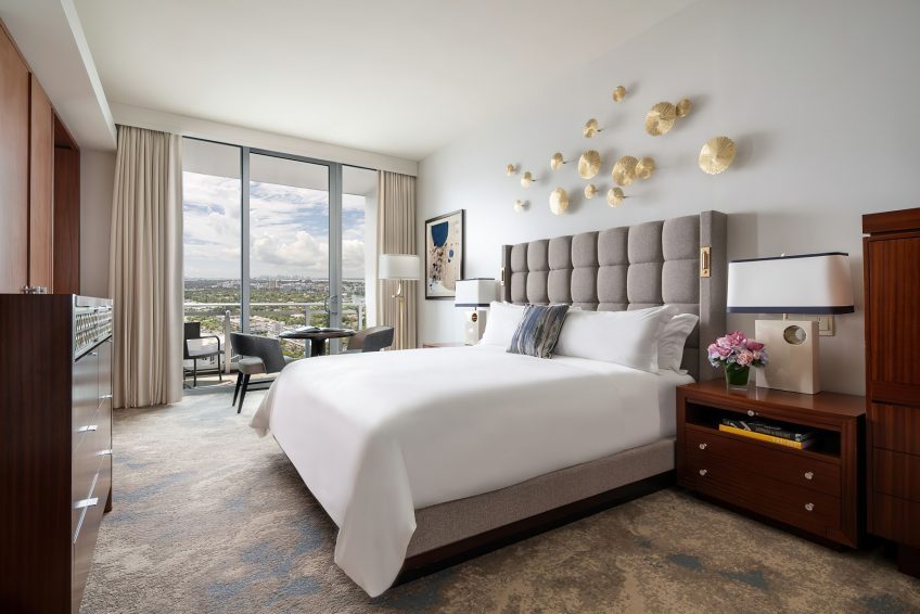 The Ritz-Carlton Bal Harbour, Miami Resort - Bal Harbour, FL, USA - Oceanfront 2 Bedroom Suite Bedroom