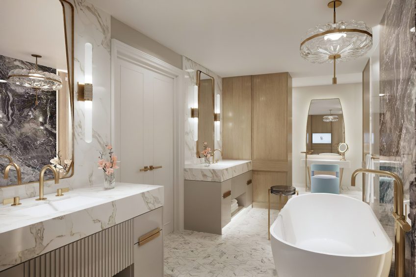 The Ritz-Carlton, Naples Resort - Naples, FL, USA - Two Bedroom Coastal View Suite Bathroom