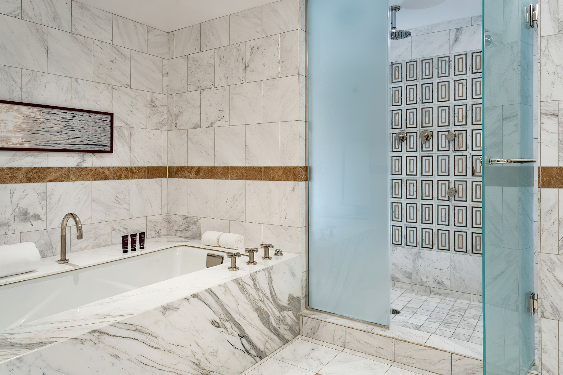 The Ritz-Carlton Orlando, Grande Lakes Resort – Orlando, FL, USA – Royal Suite Bathroom Shower