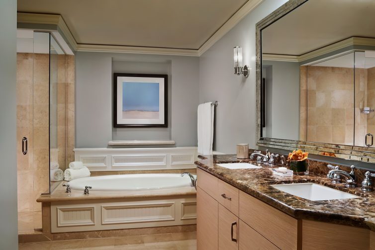 The Ritz-Carlton Key Biscayne, Miami Hotel - Miami, FL, USA - One Bedroom Resort View Residential Suite Bathroom