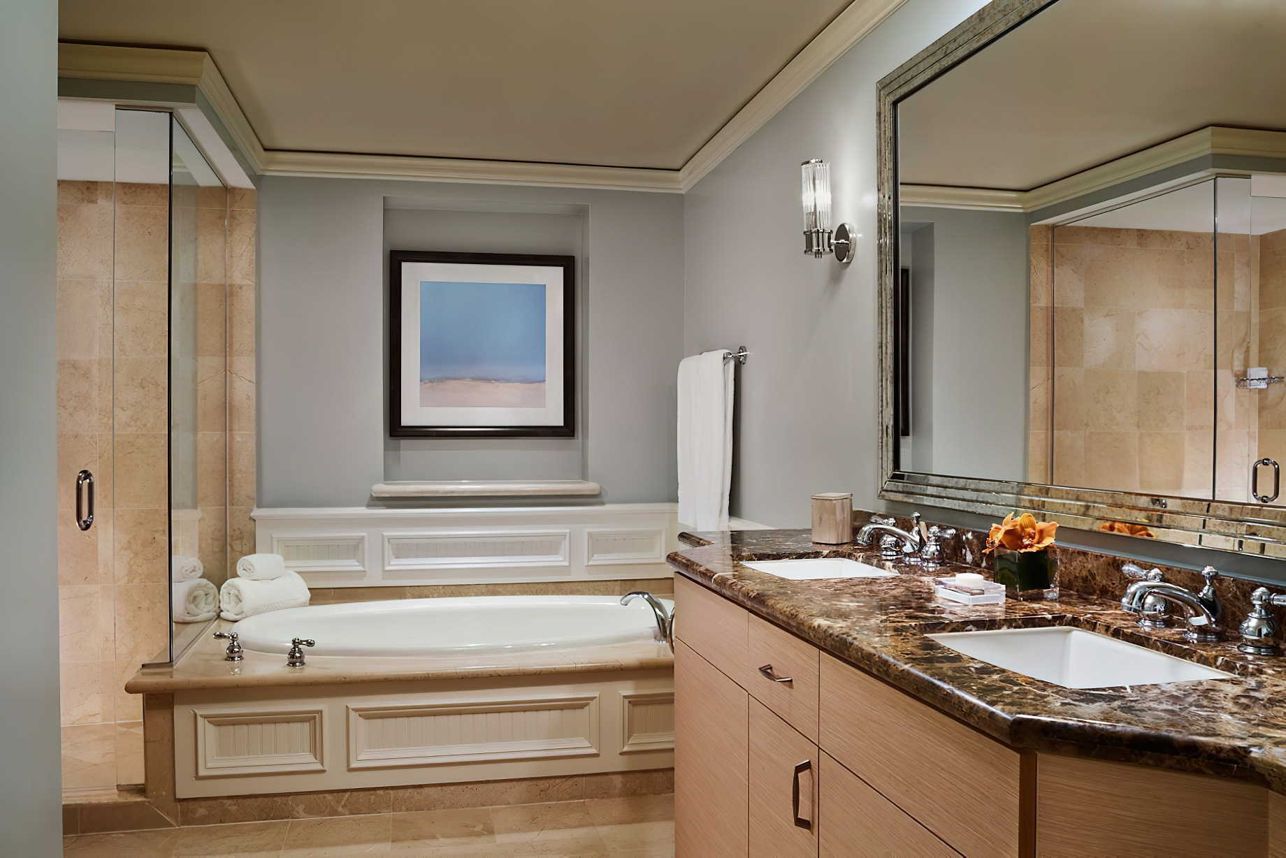 The Ritz-Carlton Key Biscayne, Miami Hotel – Miami, FL, USA – One Bedroom Resort View Residential Suite Bathroom