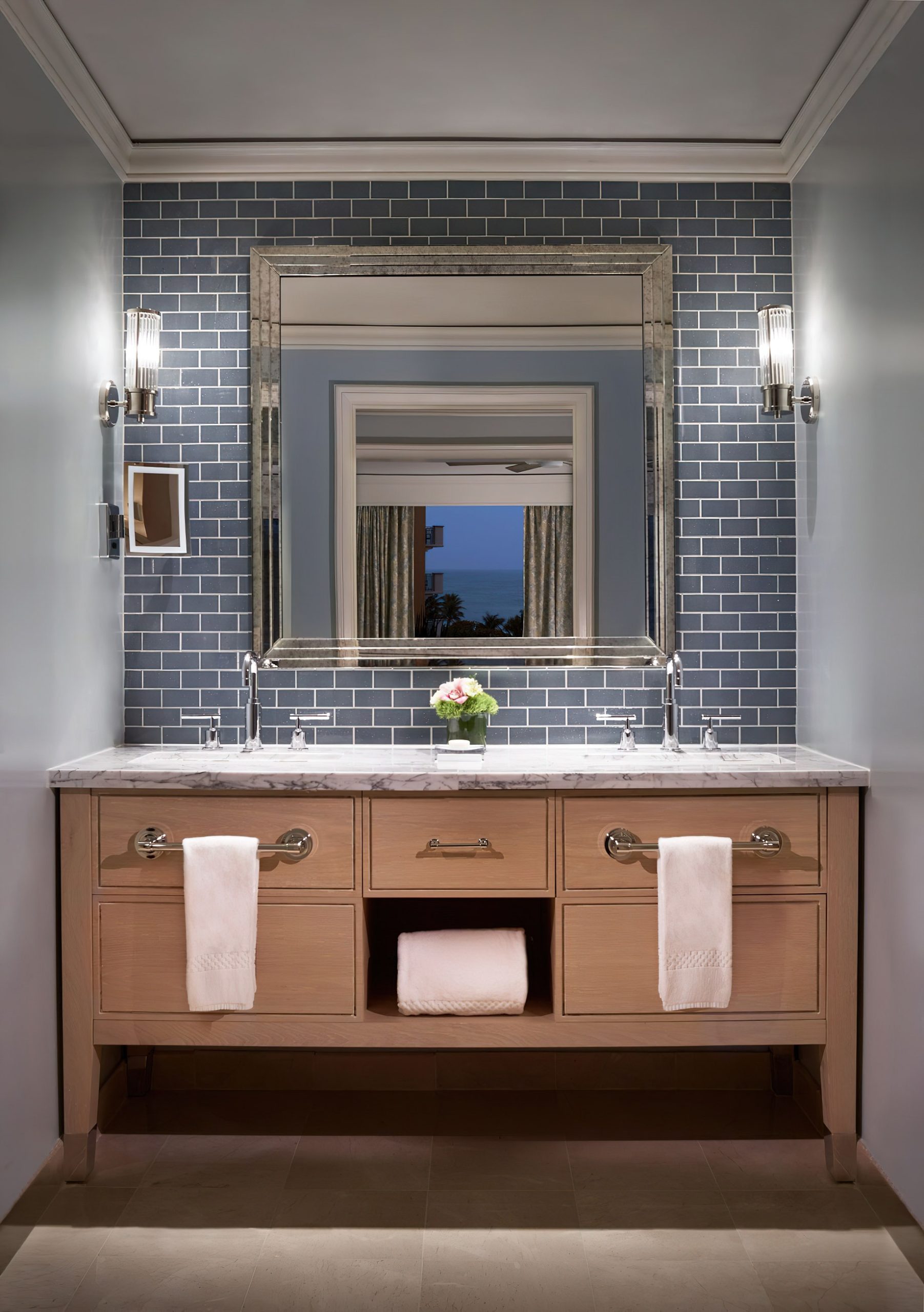 The Ritz-Carlton Key Biscayne, Miami Hotel – Miami, FL, USA – Partial Ocean View Suite Bathroom
