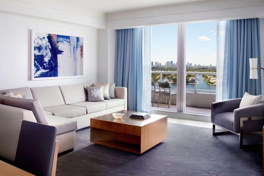 The Ritz-Carlton, Fort Lauderdale Hotel - Fort Lauderdale, FL, USA - One Bedroom Intercoastal Residential Suite