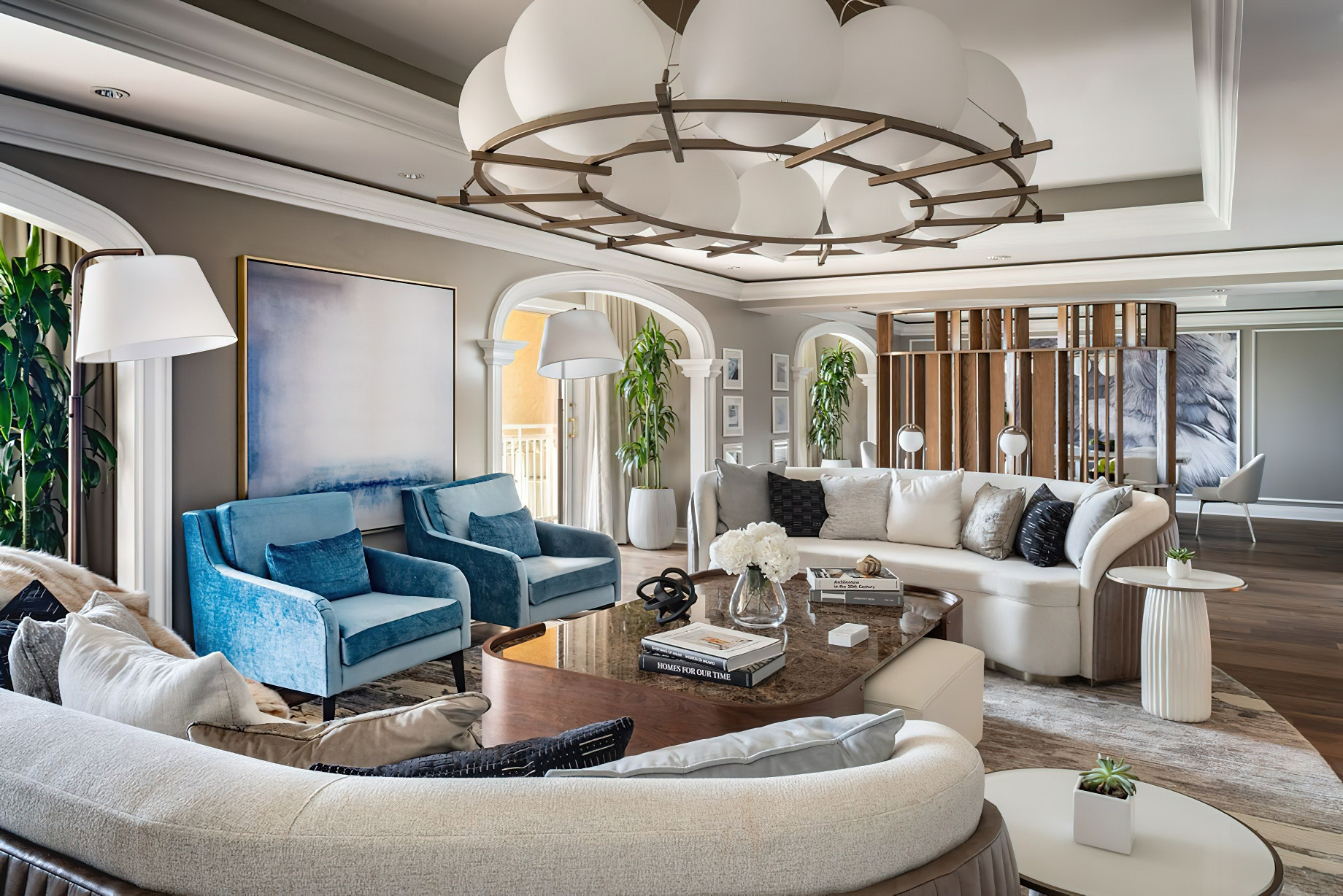The Ritz-Carlton Orlando, Grande Lakes Resort – Orlando, FL, USA – Presidential Suite Living Room