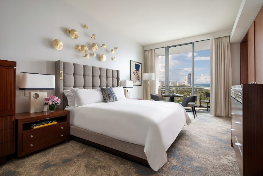 The Ritz-Carlton Bal Harbour, Miami Resort - Bal Harbour, FL, USA - Partial Ocean View Room