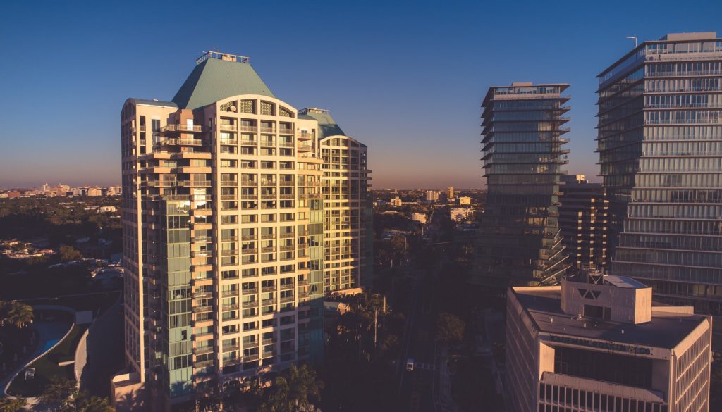The Ritz-Carlton Coconut Grove, Miami Hotel - Miami, FL, USA - Hotel Exterior Aerial