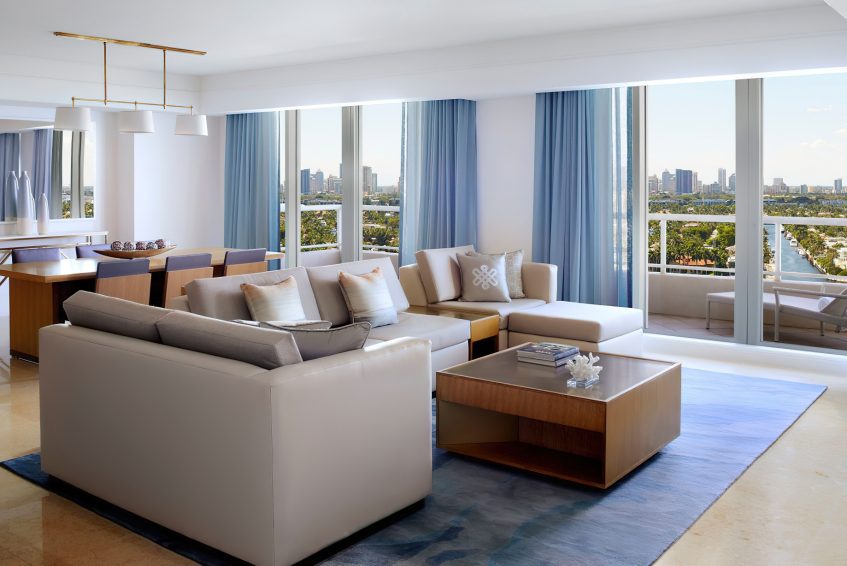 The Ritz-Carlton, Fort Lauderdale Hotel - Fort Lauderdale, FL, USA - Superior Three Bedroom Intercoastal Residential Suite