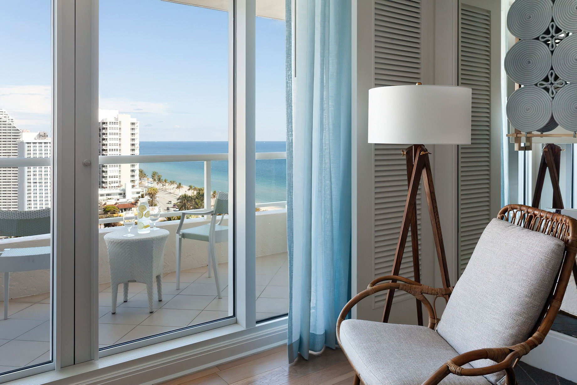 The Ritz-Carlton, Fort Lauderdale Hotel – Fort Lauderdale, FL, USA – Partial Ocean View Room Interior