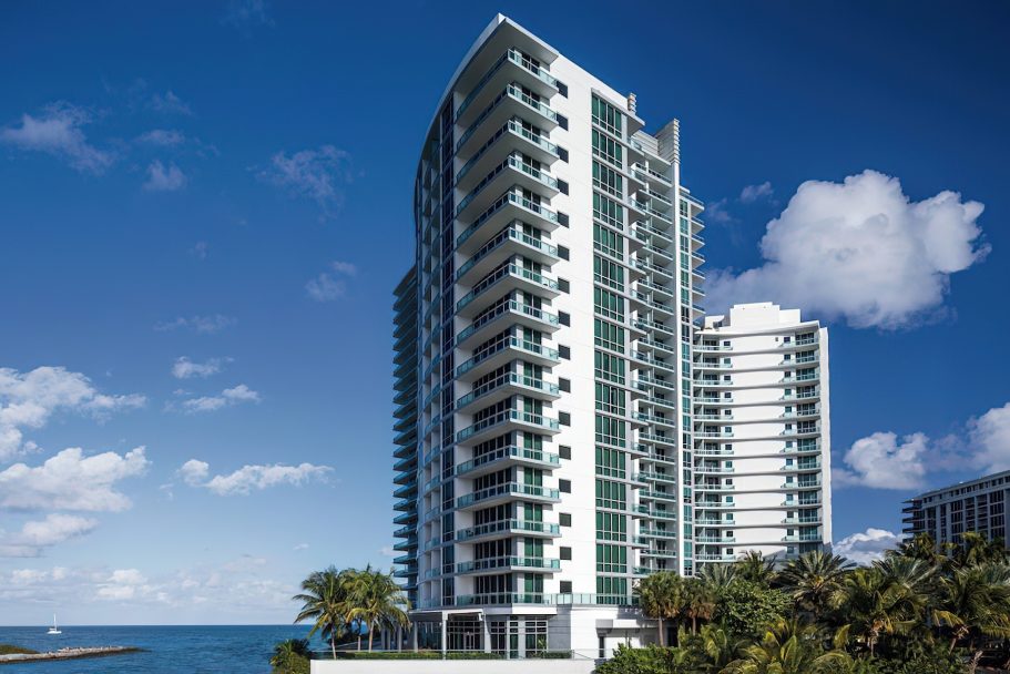 The Ritz-Carlton Bal Harbour, Miami Resort - Bal Harbour, FL, USA - Resort Tower View