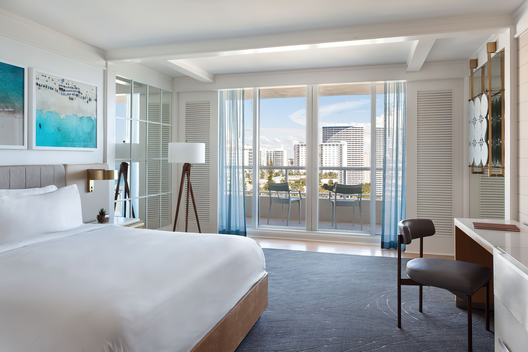 The Ritz-Carlton, Fort Lauderdale Hotel – Fort Lauderdale, FL, USA – Partial Ocean View Room