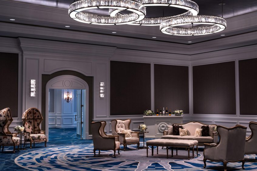 The Ritz-Carlton, Sarasota Hotel - Sarasota, FL, USA - Ballroom Lounge