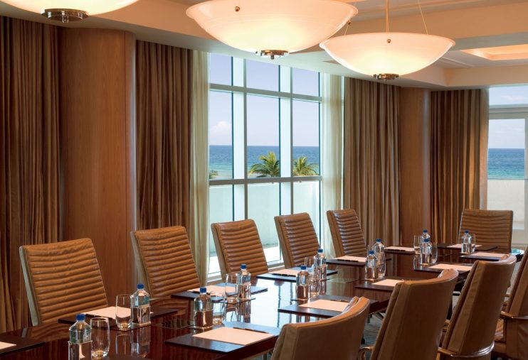The Ritz-Carlton, Fort Lauderdale Hotel - Fort Lauderdale, FL, USA - Meeting Room