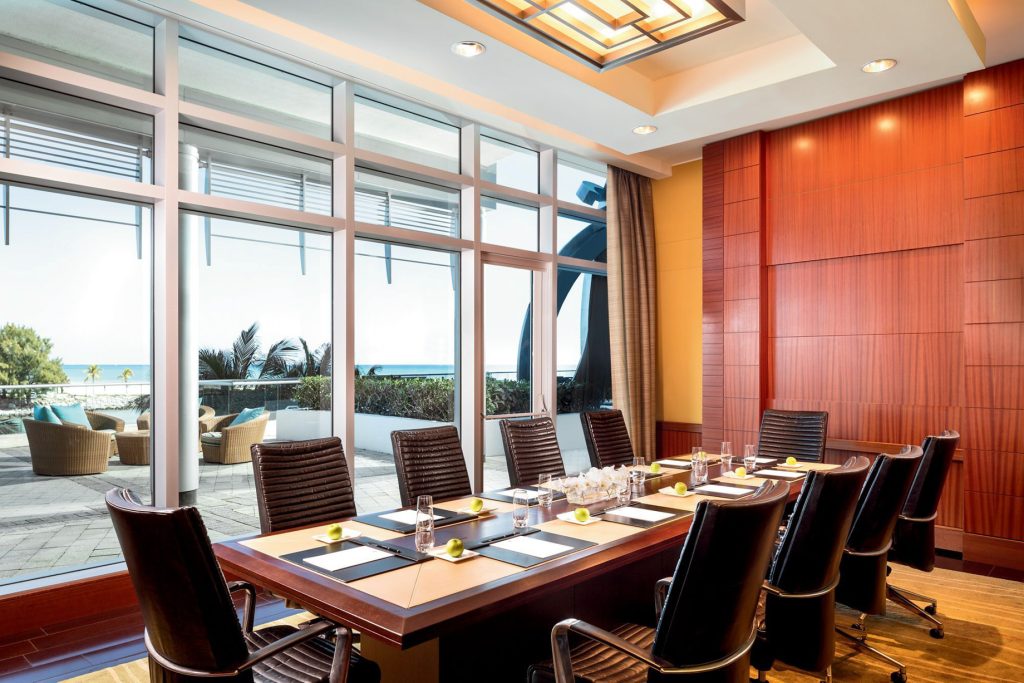 The Ritz-Carlton Bal Harbour, Miami Resort - Bal Harbour, FL, USA - Meeting Room