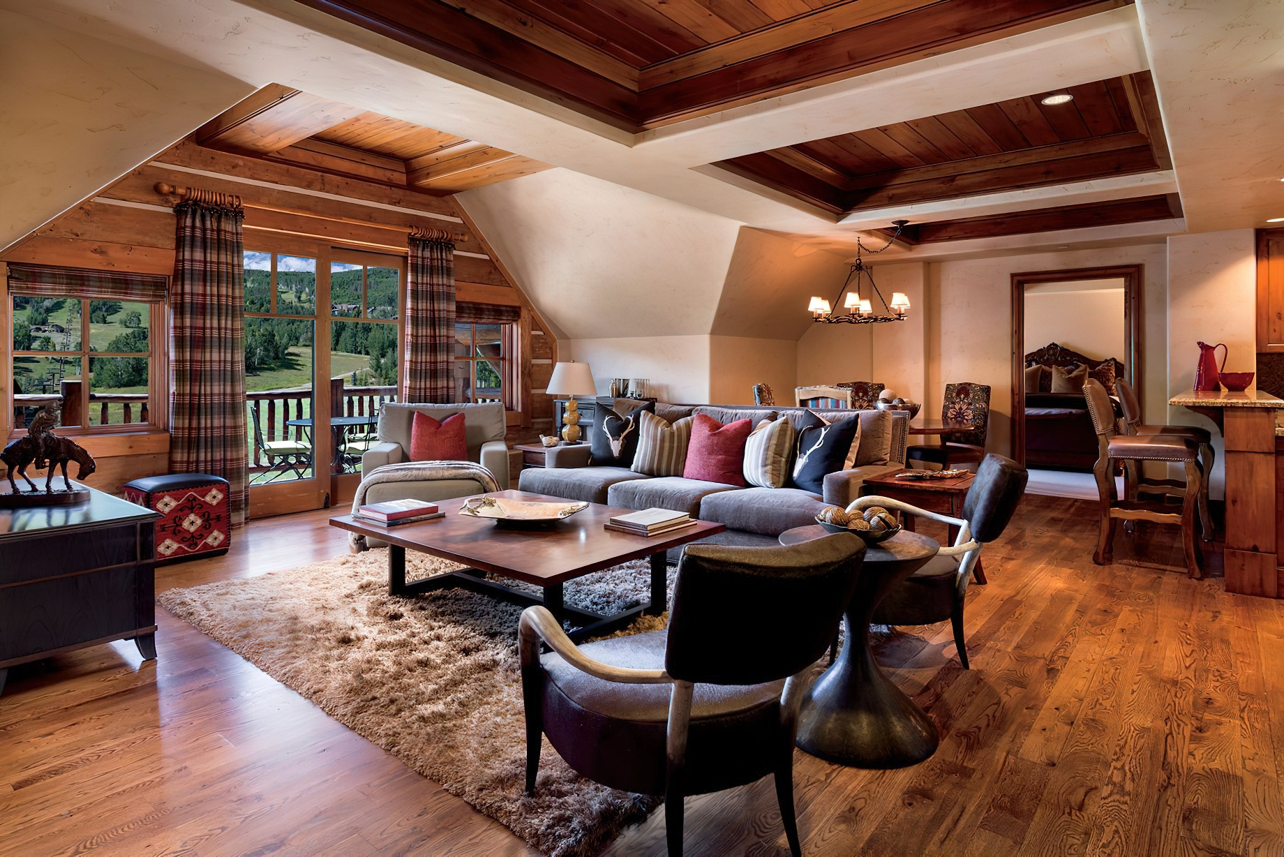 The Ritz-Carlton, Bachelor Gulch Resort – Avon, CO, USA – Three Bedroom Penthouse 1003 Living Room