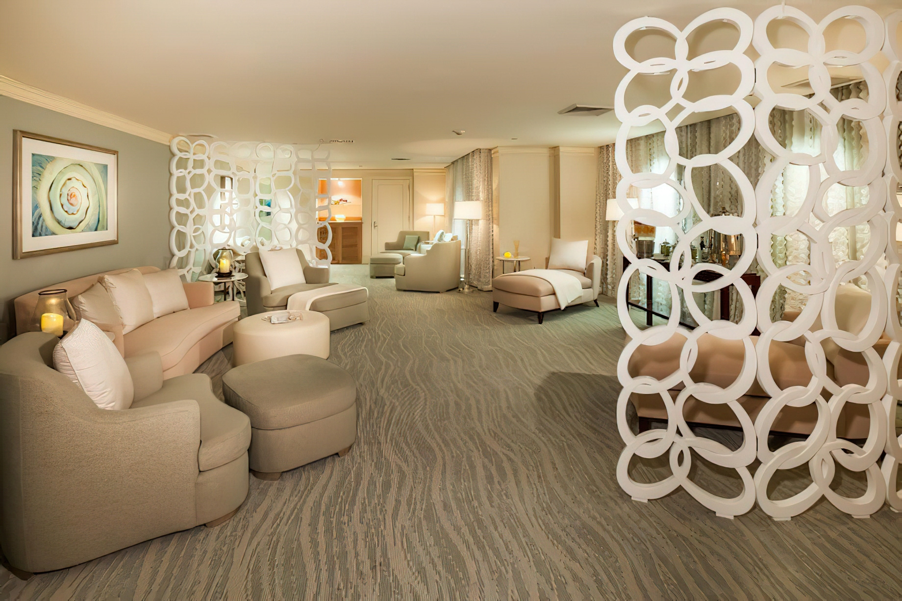 The Ritz-Carlton, Fort Lauderdale Hotel - Fort Lauderdale, FL, USA - Spa Lounge