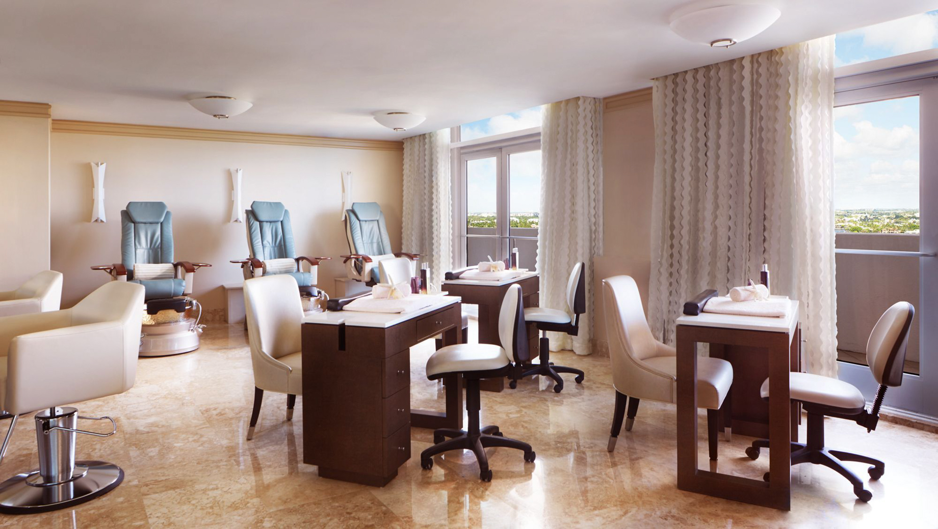 The Ritz-Carlton, Fort Lauderdale Hotel - Fort Lauderdale, FL, USA - Spa Nail Salon