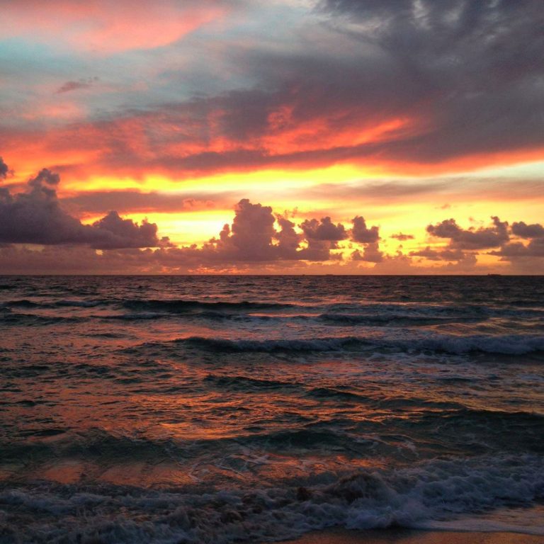 The Ritz-Carlton, South Beach Hotel – Miami Beach, FL, USA – Ocean View Sunset