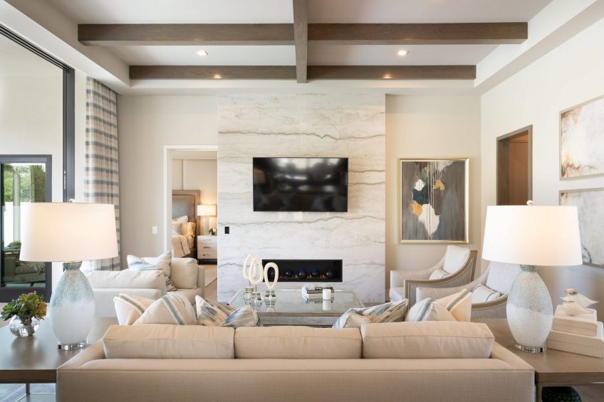 The Ritz-Carlton Orlando, Grande Lakes Resort - Orlando, FL, USA - Three Bedroom Arcadian Residential Living Room