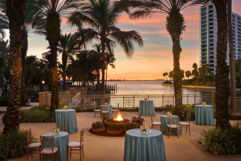 The Ritz-Carlton, Sarasota Hotel - Sarasota, FL, USA - Bay View Terrace Sunset