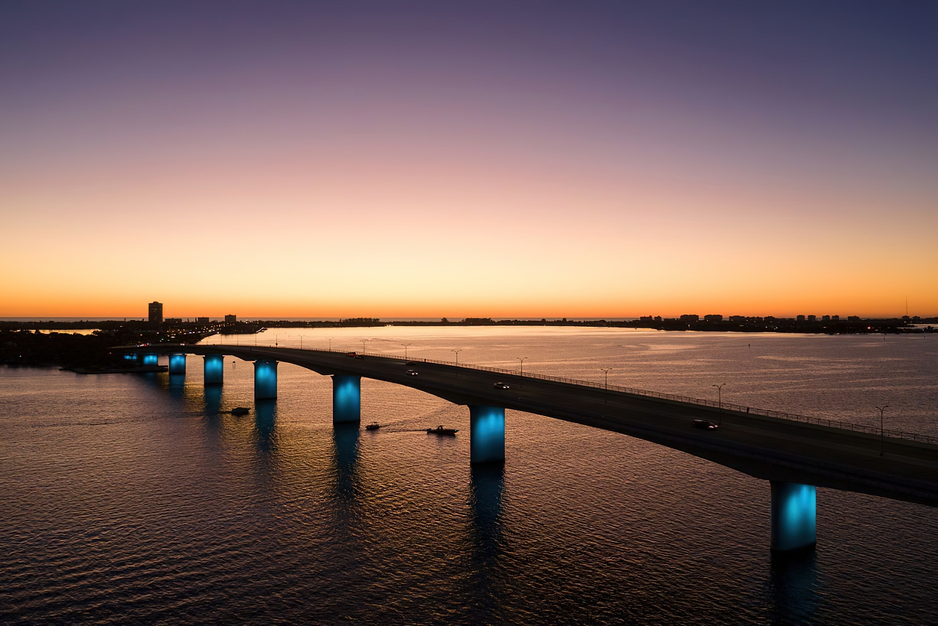 The Ritz-Carlton, Sarasota Hotel - Sarasota, FL, USA - Bridge Sunset View